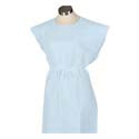 T/P/T Tidi Exam Gown, 30" x 42", Blue