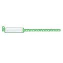 Medline Tamper Resistant Snap Closure Vinyl ID Bands, Green