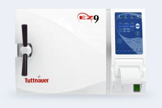 Tuttnauer Fully Automatic Autoclave w/Printer, 9" x 18", 110V