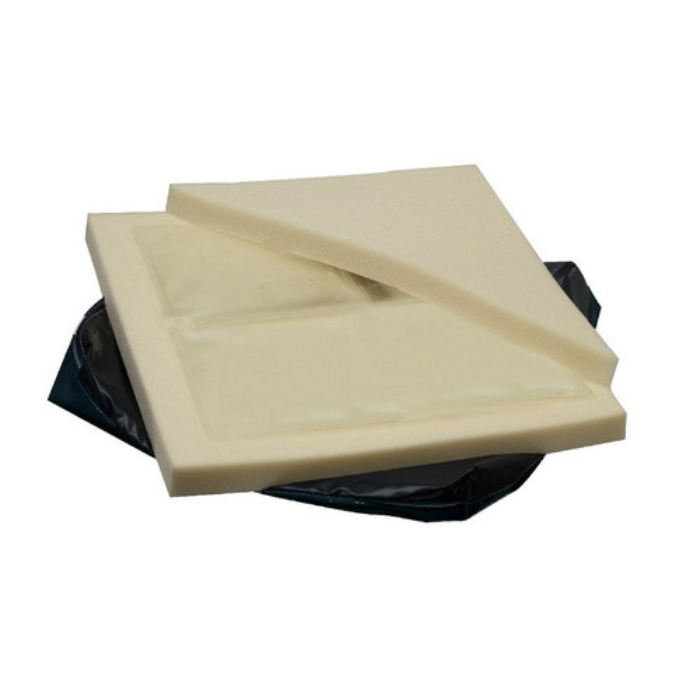 Gel-T® Cushion with Anti-Slip Cover, 16”W x 18”L