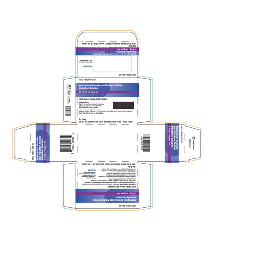 Ipratropium Bromide/Albuterol Sulf. 0.5mg-3mg/3mL, 30x3mL