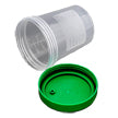 Specimen Containers, Latex-Free, 4oz with Lid, Tamper-Evident Label