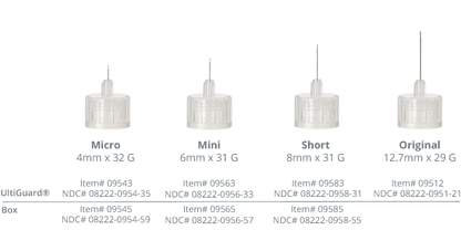 UltiCare® Insulin Pen Needle, 31G x 5/16"