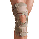 Thermoskin® Hinged Knee Wrap Dual Pivot, Beige, Large