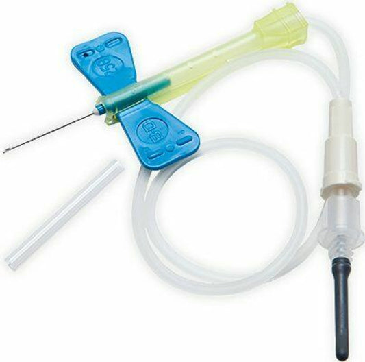 BD Safety-Lok™ Blood Collection & Inf Set w/Luer Adapter, 21g x ¾", 12" Tubing