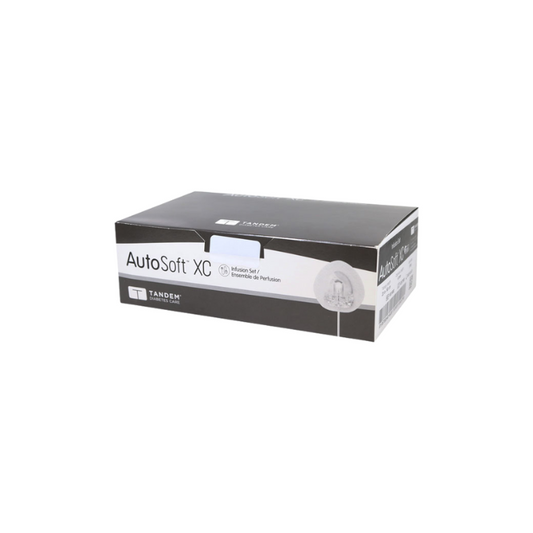 AutoSoft XC Infusion Set, 6mm Cannula, 23” Tubing, T:lock, Blue