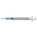 BD™ TB Syringe with PrecisionGlide™ Detachable Needle, Slip Tip, 26g x 3/8", 1mL