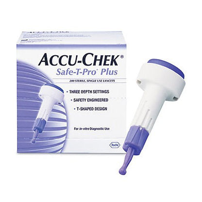 Accu-Chek® Safe-T-Pro Plus 23g Lancets, 200ct.