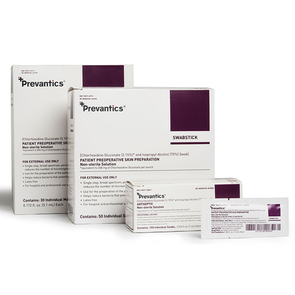 Prevantics™ Swab Pad, 2.5" x 2"