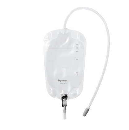 Conveen® Security+ Leg Bag with Clamp Tap, 1000ml