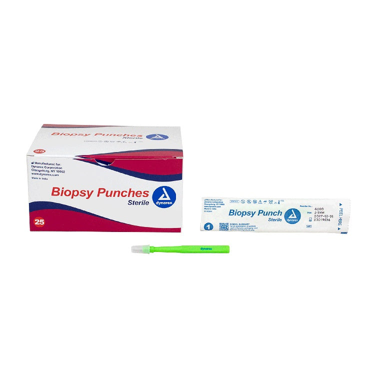 Biospy Punches, 2.5mm, Sterile, 25/bx (Products cannot be sold on Amazon.com or any other 3rd party site)