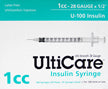 UltiCare® Insulin Syringe, 1cc,  28g x ½"