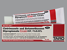 1% Clotrimazole & 0.05% Betamethasone Dip Cream 15gm