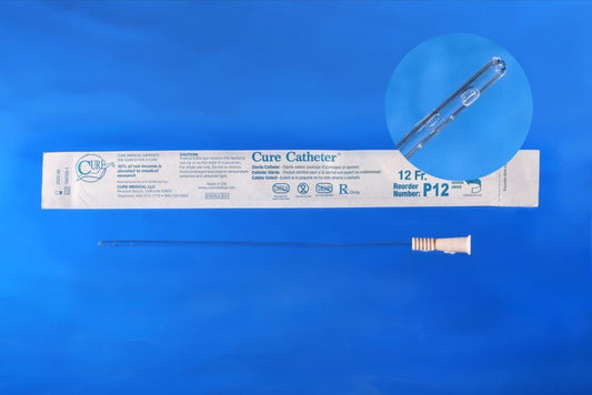 Cure Catheter® Pediatric Catheter with Straight Tip, 10", 12Fr     A4351