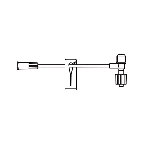 Small Bore Extension Set with Distal T-Port and SPIN-LOCK® Connector