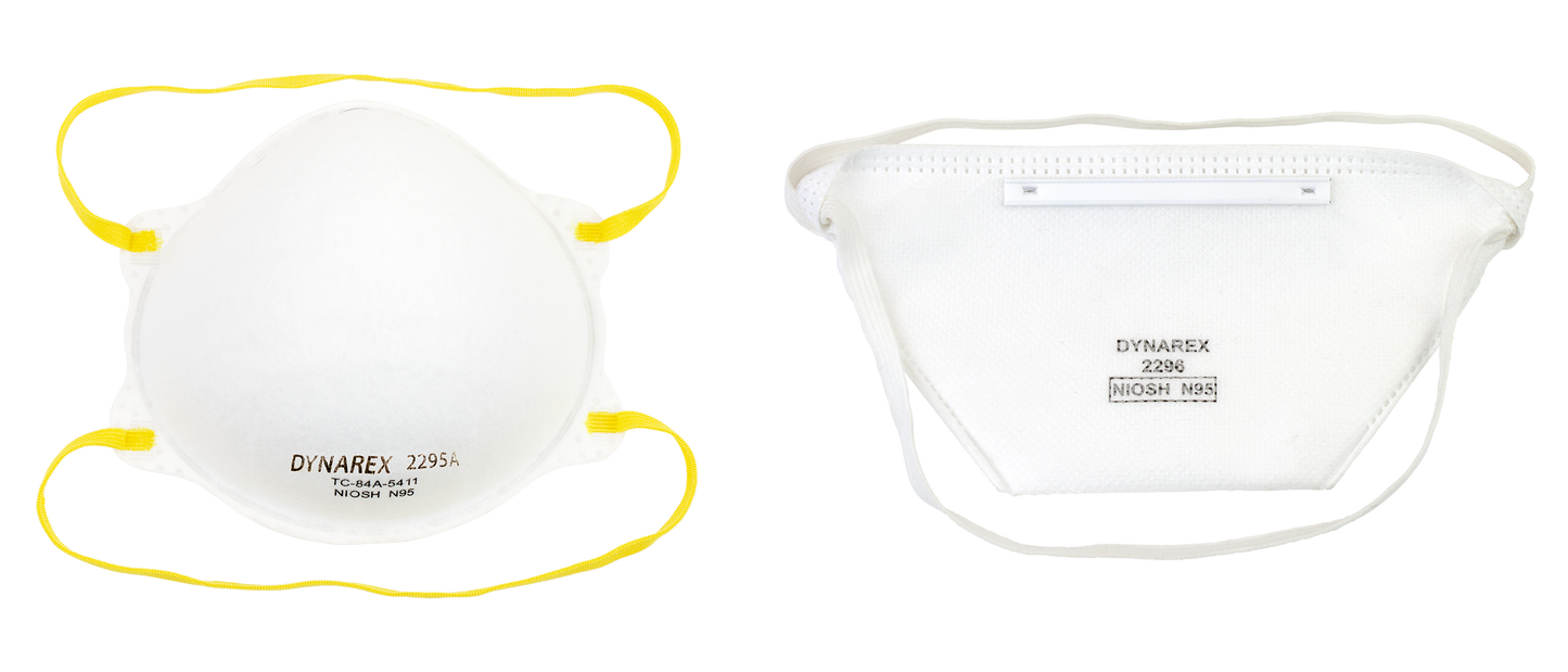 N95 Particulate Respirator Mask - Flat