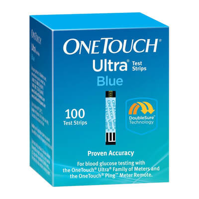 OneTouch® Ultra® Blood Glucose Test Strip, 50ct, Retail