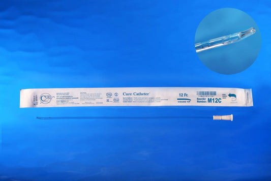 Cure Catheter® Male Catheter with Coude Tip, 16”, 12Fr     A4352