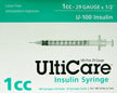 UltiCare® Insulin Syringe, 1cc,  29G x ½"