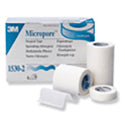 3M™ Micropore™ Surgical Paper Tape, White, 1/2" x 10 yds