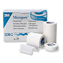 3M™ Micropore™ Surgical Paper Tape, White, 1" x 10 yds