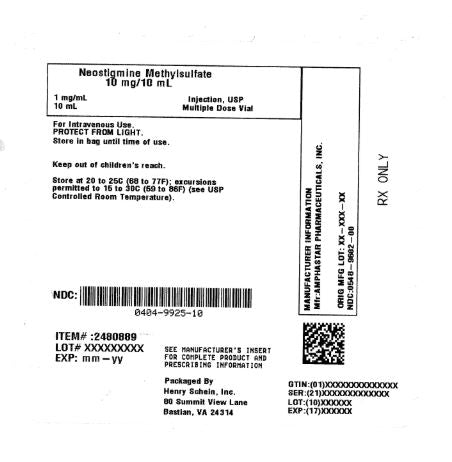 Neostigmine Methylsulfate Inj. 1mg/mL MDV 10mL/V