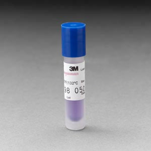 3M™ Attest™ Biological Indicator for Steam 270°F/ 132°C, Gravity Displacement Steam Sterilizers, 24 Hour Readout, Blue Cap (Continental US + HI Only)