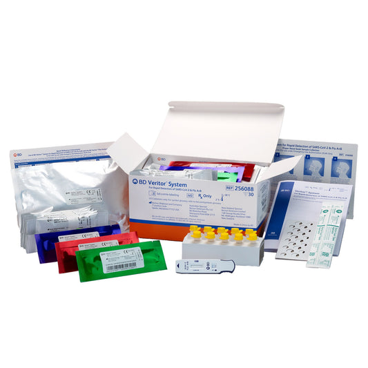 BD Veritor™ System SARS-Covid-2  & Flu A+B Assays, 30 Tests/Kit