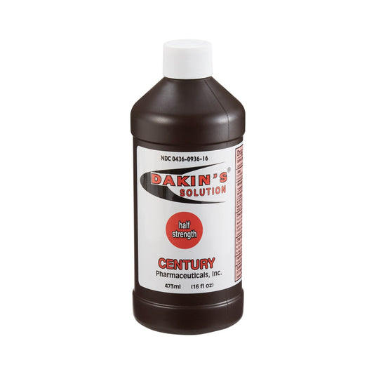 Dakins Solution Full Strength 0.50% 16oz Bottle