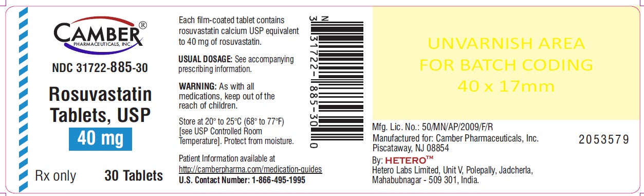 Rosuvastatin 40mg Tablets 30ct