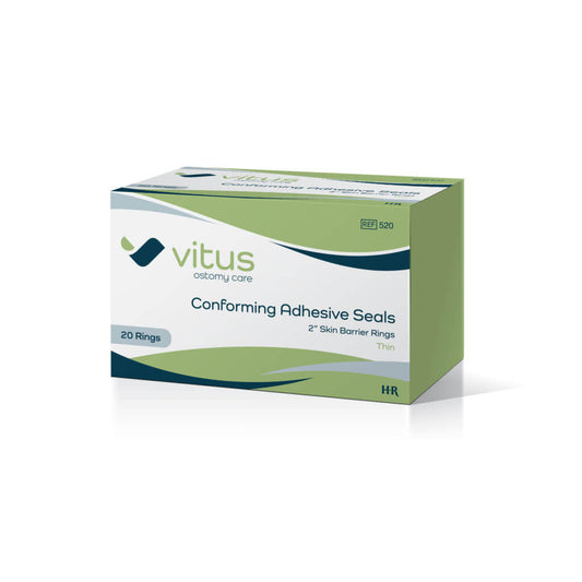 Vitus™ Ostomy 2" Skin Barrier Rings -- Thin  A4385