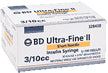 BD™ Insulin Syringe Ultra-Fine™ Needle, 3/10 cc, 31 G x 8 mm