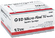 BD™ Insulin Syringe Micro-Fine™ Needle, 1/2 cc, 28 G x 12.7 mm
