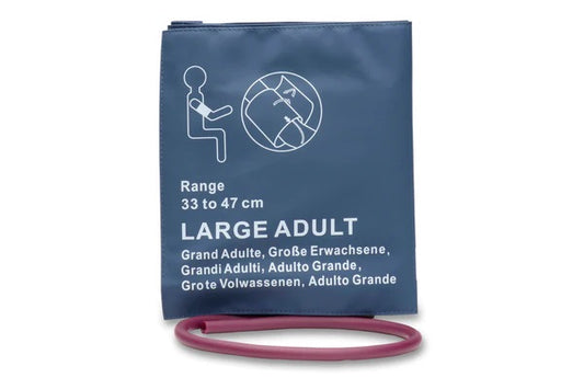 Reusable NIBP Cuff, Adult, Large Single Hose, 31 - 40cm, OEM: 0683-15-0004-01, 115-027716-00, 989803104181, 989803147891, M1575A, M4557B, 989803150441, M4557B5 (DROP SHIP ONLY)