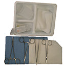 Laceration Tray with Satin Instrument