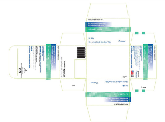 Ipratropium Bromide Inhalation Sol. 0.02% 0.5 x 2.5mL 30ct