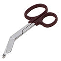 Listerette Bandage Scissors 5 1/2", Burgundy