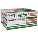 SureComfort™ Insulin Syringes, 1cc, 29G x 1/2"