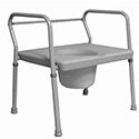 Roscoe Bariatric Commode, 24" Wide, 650LB Weight Capacity