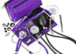 Sphygmomanometer/Stethoscope Combo Kit, Deluxe Version, Teal