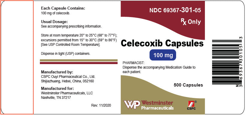 Celecoxib 100mg Capsules 500ct