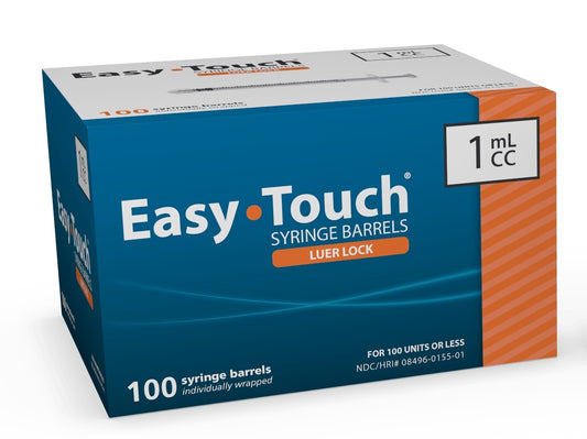 EasyTouch® TB Syringe, Luer Lock, 1mL