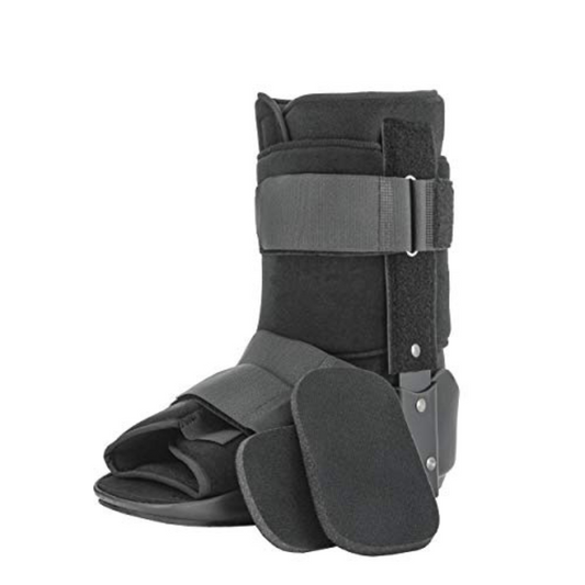 Swede-O® Walking Boot Short, Black, Large