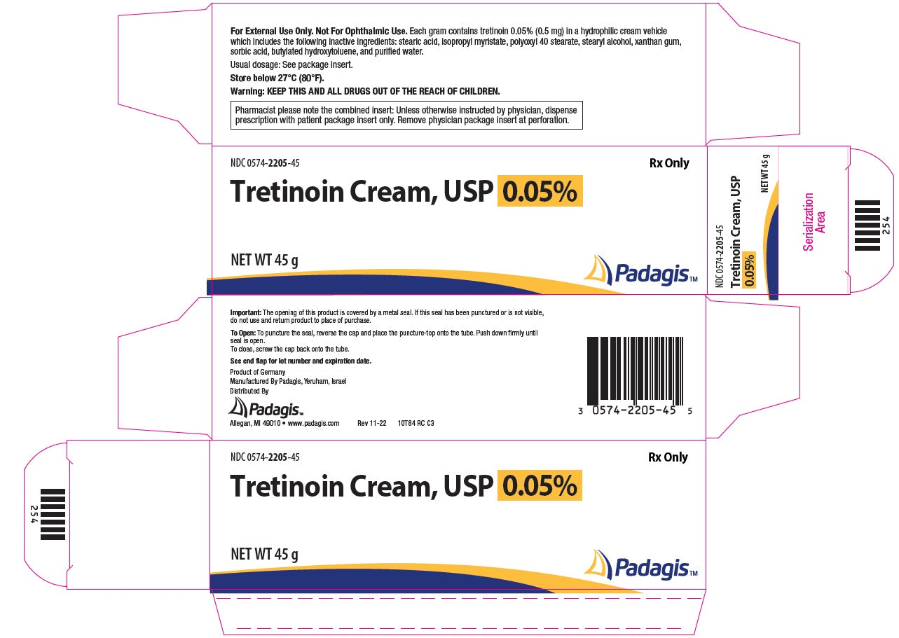 Tretinoin 0.05% Cream 45gm Tube