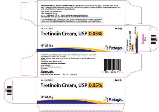 Tretinoin 0.05% Cream 45gm Tube