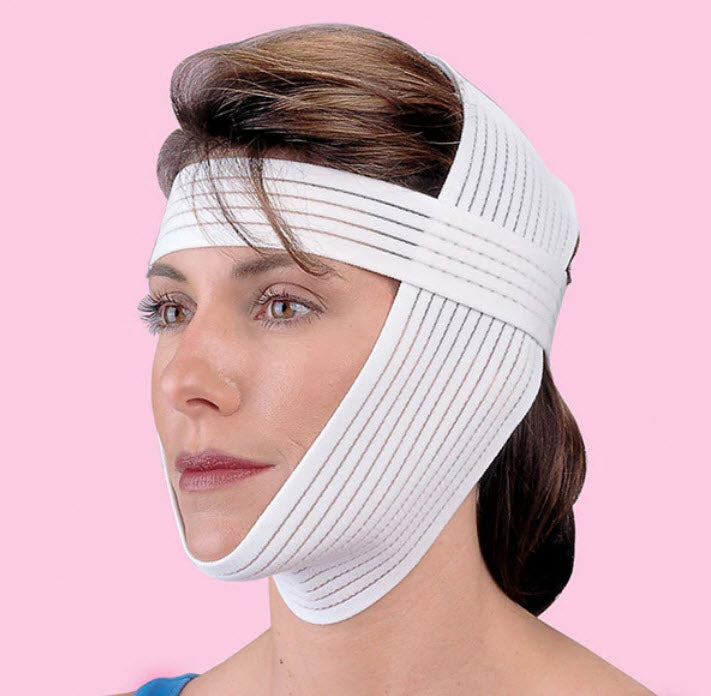 Facial Wrap, One Size Fits Most, Spandex, White