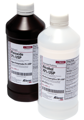 Isopropyl Rubbing Alcohol 70%, 16oz Btl