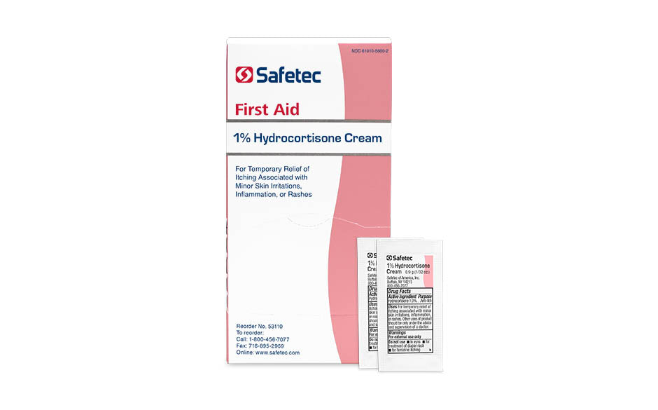 Hydrocortisone 1% Cream, 0.9g Pouch, 144 ct. Box