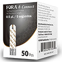 Fora 6 Connect Gold Test Strips, 50ct