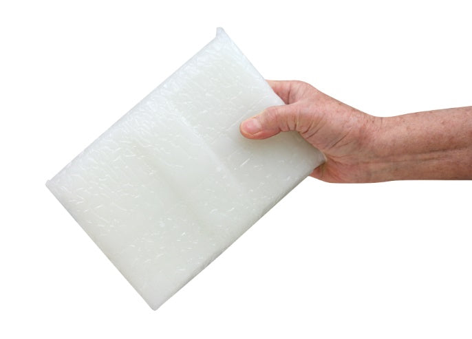 Paraffin Wax, Unscented, 6 x 1 Pound Block Bags Per Box